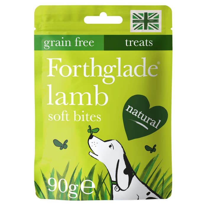 Forthglade Grain Free Natural Dog Treats - Lamb Soft Bites 90g