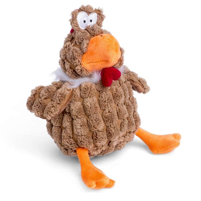 Petface Buddies Plush Chunky Chicken Dog Toy