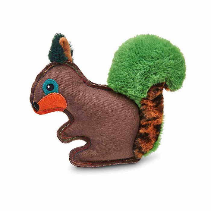 Petface Woodland Collection Plush Dog Toy - Salina Squirrel