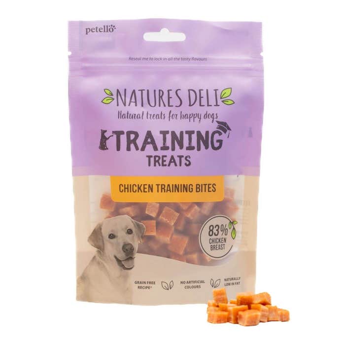 Natures Deli Dog Training Treats - 83% Chicken Breast Bites