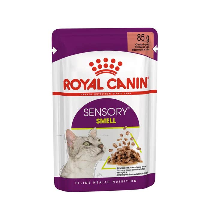 Royal Canin Sensory Smell - Wet Cat Food in Gravy 12x85g Pouches