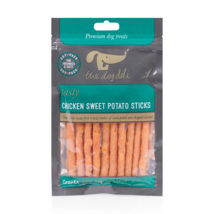 Petface The Dog Deli - Chicken Sweet Potato Stick Dog Treats 100g