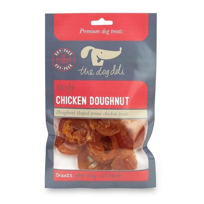 Petface The Dog Deli Chicken Doughnut Dog Treats 100g | Animed