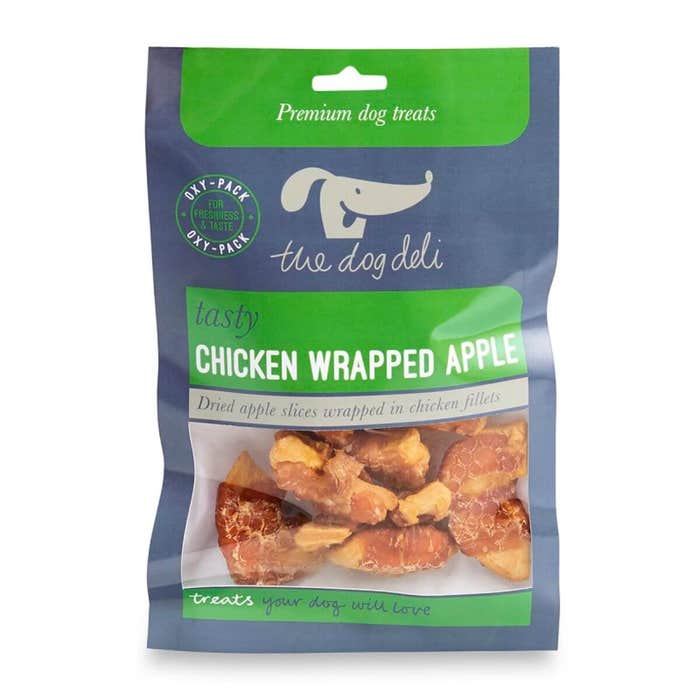 Petface The Dog Deli - Chicken Wrapped Apple Dog Treats 100g