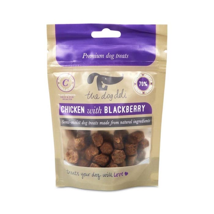 Petface The Dog Deli Chicken with Blackberry Semi-Moist Dog Treats 70g | Animed