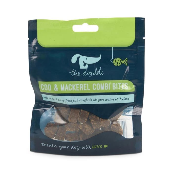 Petface The Dog Deli Cod & Mackerel Combi Bites Dog Treats 60g | Animed