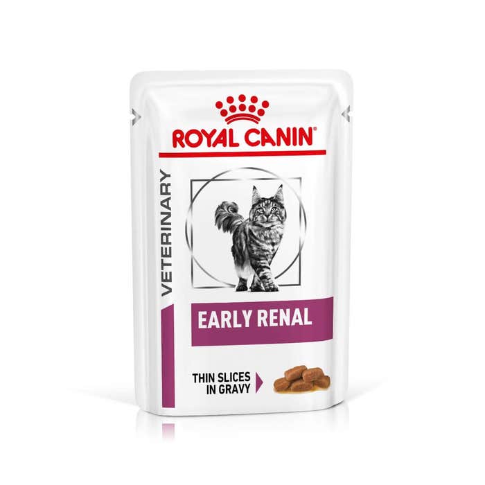 Royal Canin Early Renal - Wet Cat Food in Gravy 48x85g Pouches