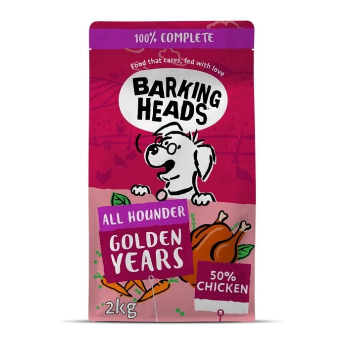 Barking Heads All Hounder Golden Years Senior Dry Dog Food Chicken | Animed