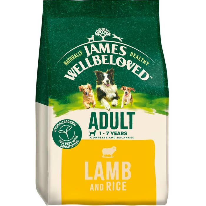 James Wellbeloved Adult Dog Dry Food - Lamb and Rice