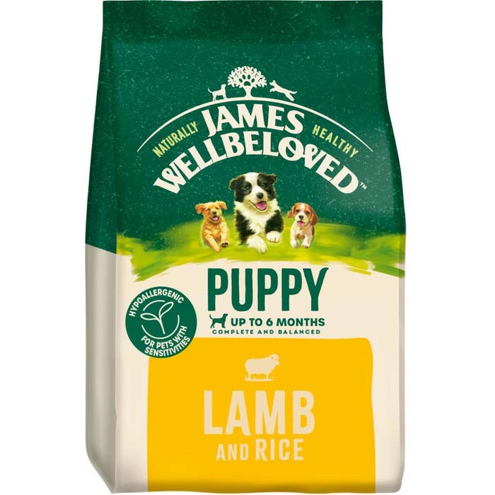 James Wellbeloved Puppy Dry Food - Lamb and Rice
