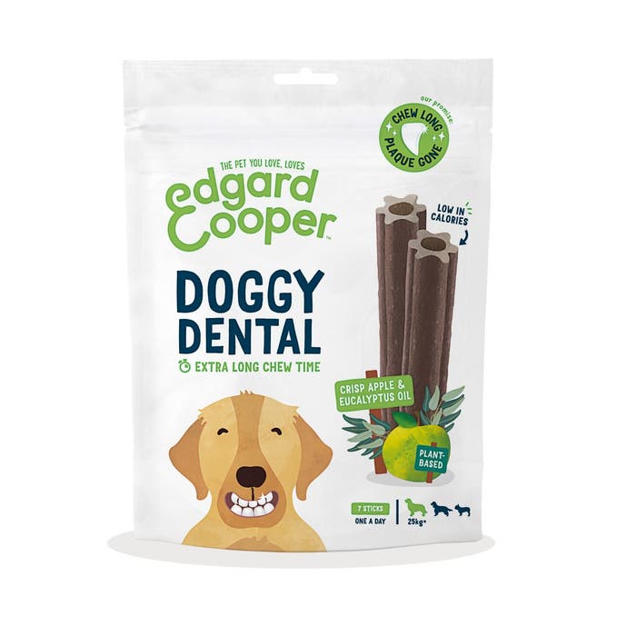 Edgard & Cooper Doggy Dental Sticks Apple & Eucalyptus | Animed