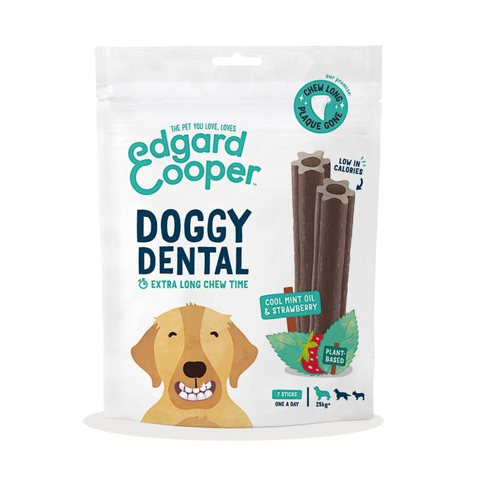 Edgard & Cooper Doggy Dental Sticks Mint & Strawberry | Animed