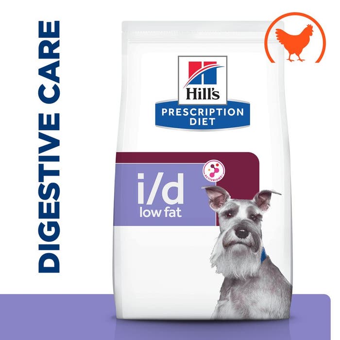 Hill's Prescription Diet i/d Low Fat Digestive Care Dry Dog Food with Chicken