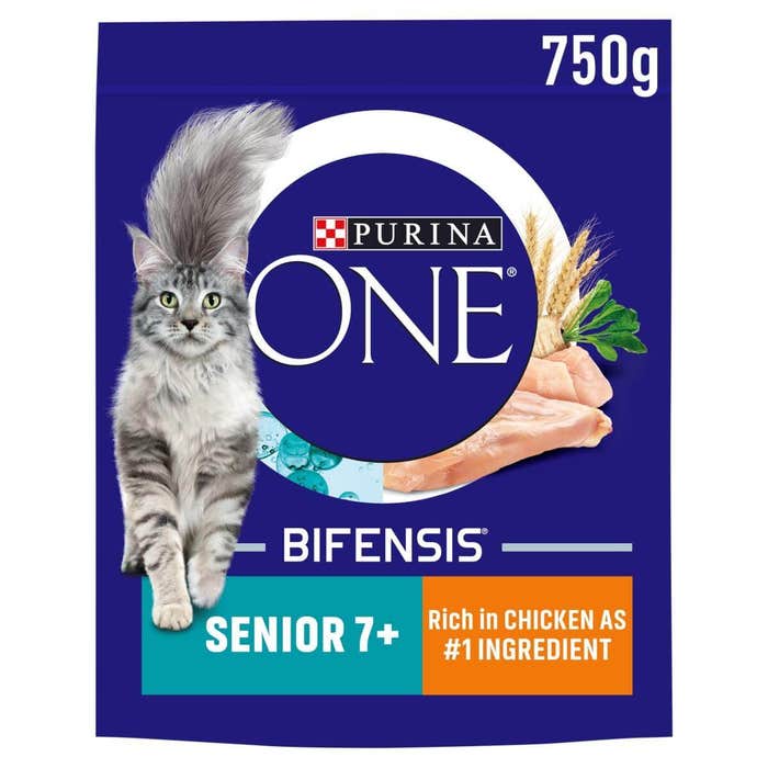 Purina One Bifensis - Senior 7+ Dry Cat Food with Chicken