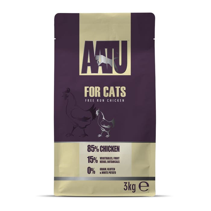 AATU 80/15 Adult Dry Cat Food Chicken 3kg | Animed