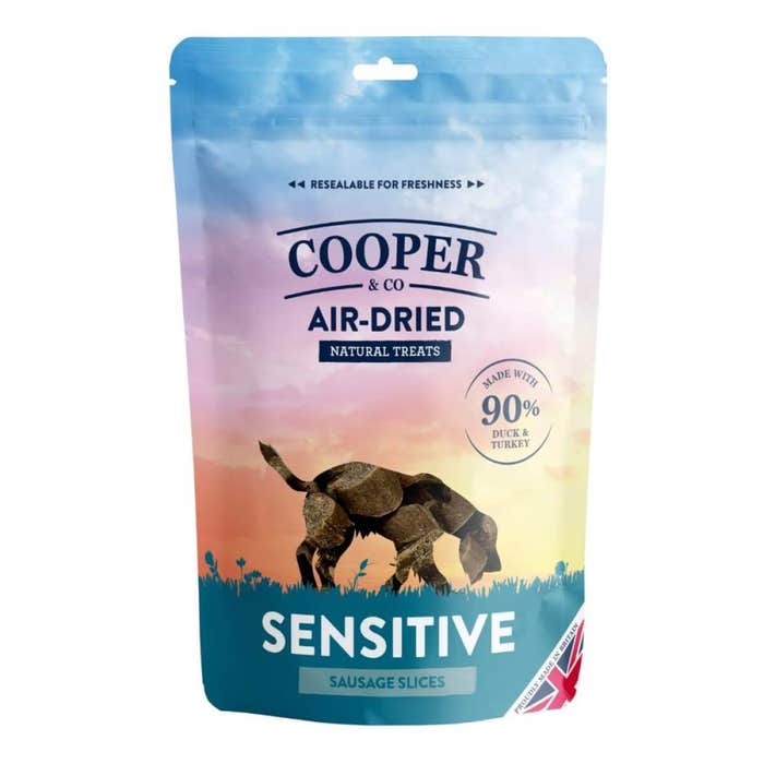 Cooper & Co Sensitive Air-Dried Dog Treats - Duck and Turkey 100g