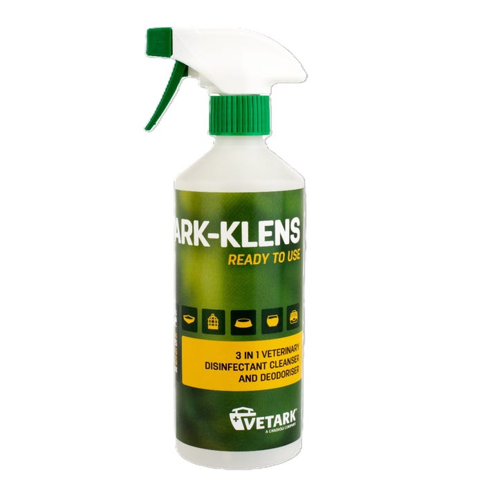 Ark-Klens Ready-to-Use Disinfectant, Cleanser and Deodoriser 500ml | Animed