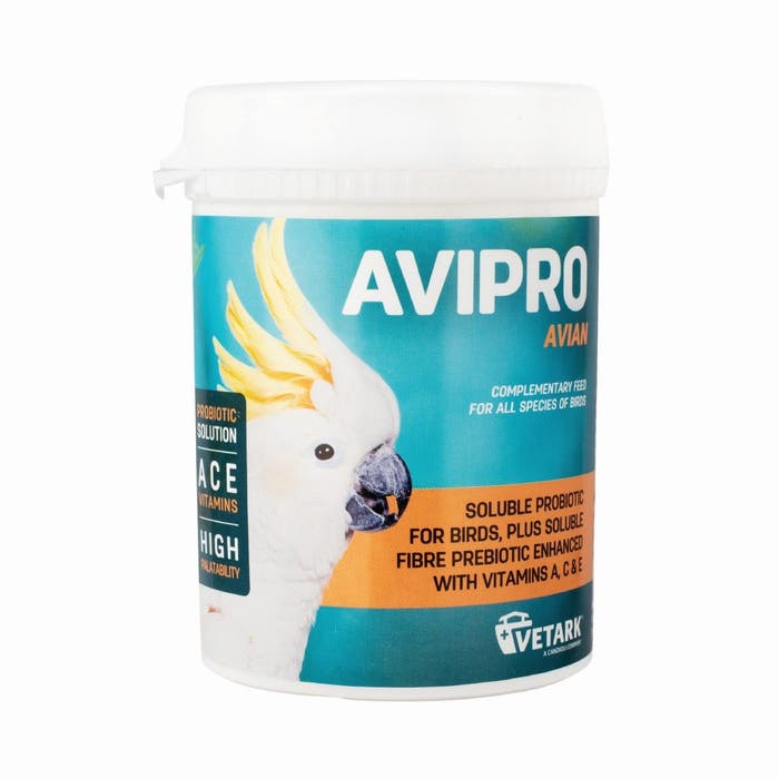 Avipro Avian Prebiotic and Probiotic Powder for Birds 100g | Animed