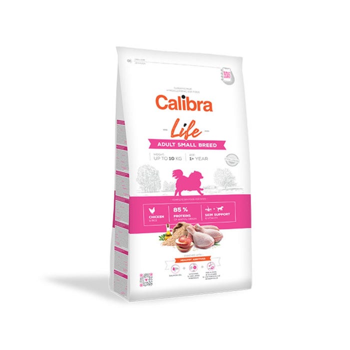 Calibra Life Adult Small Breed Dry Dog Food with Chicken & Rice 6kg