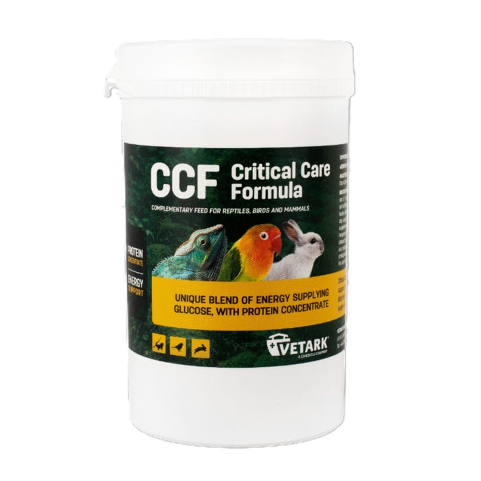 Critical Care Formula Powder for Reptiles, Birds and Mammals 150g | Animed