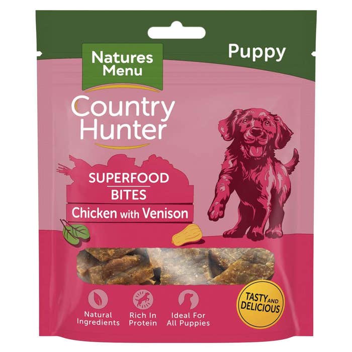 Natures Menu Country Hunter Puppy Treats - Chicken with Venison 70g