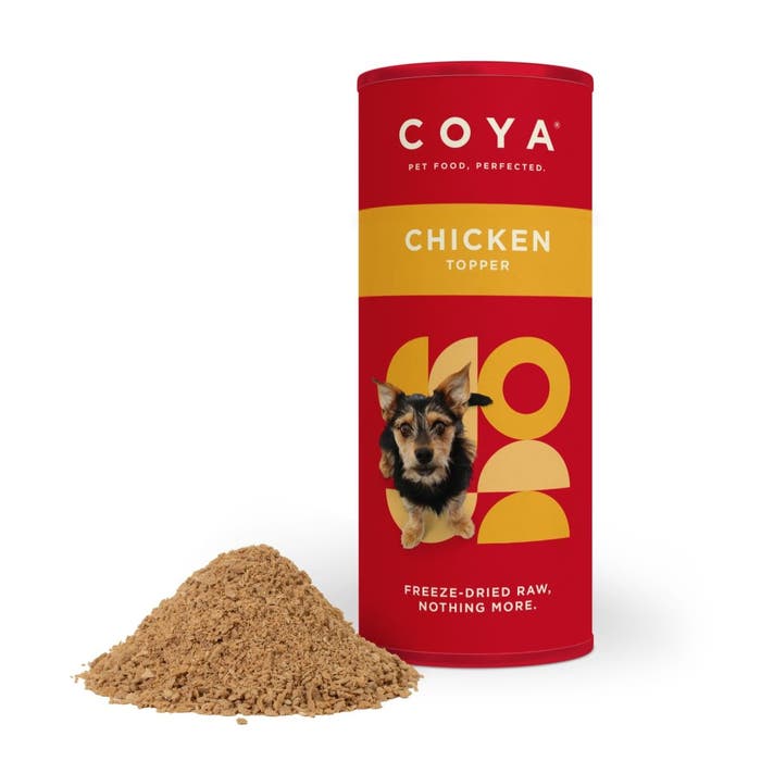 COYA Freeze Dried Raw Adult Dog Food Topper Chicken 50g