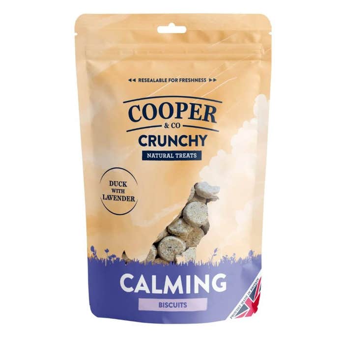 Cooper & Co Calming Crunchy Dog Treats - Duck with Lavender 135g