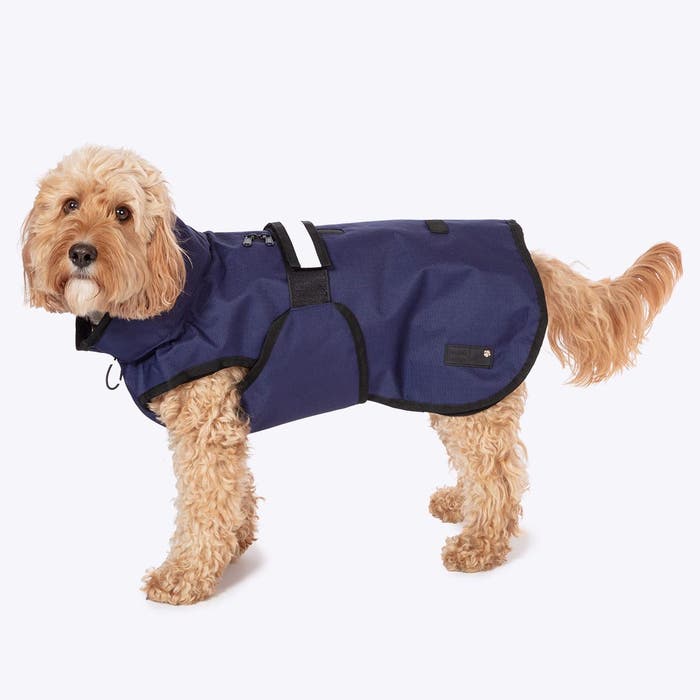 Danish Design Navy 3-in-1 Dog Coat | Animed
