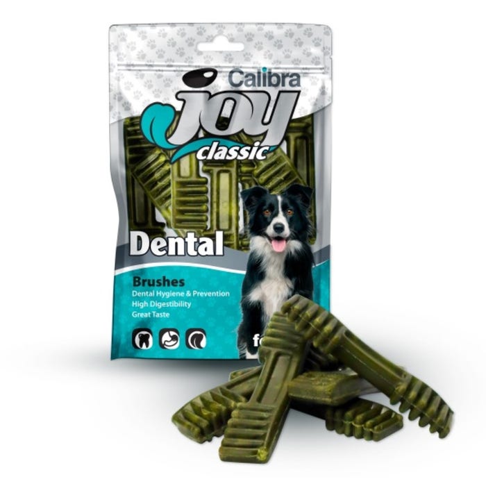 Calibra Joy Classic Dental Brushes Dog Treats 85g | Animed