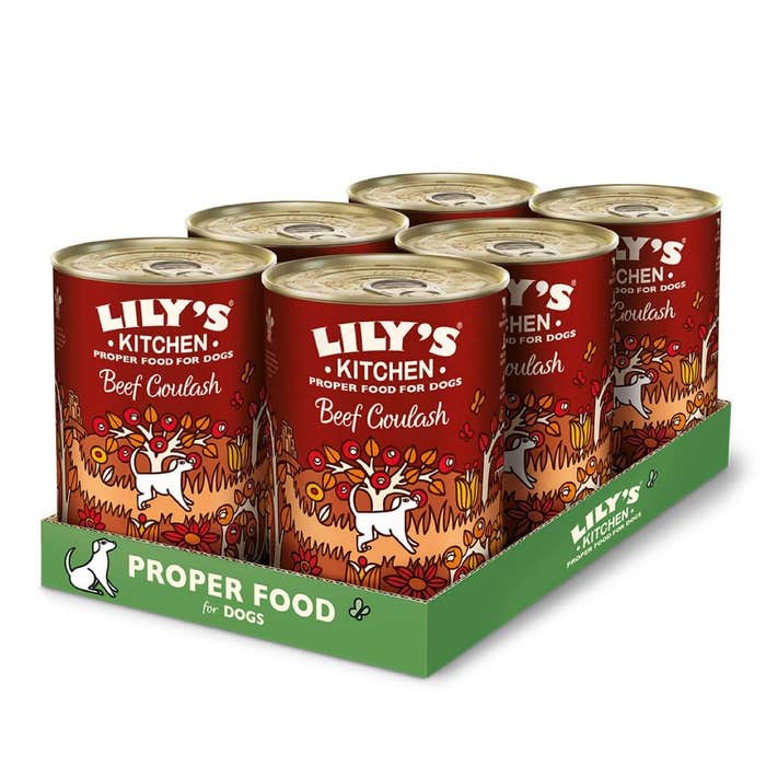 Lily's Kitchen Beef Goulash for Dogs - 6x400g Cans