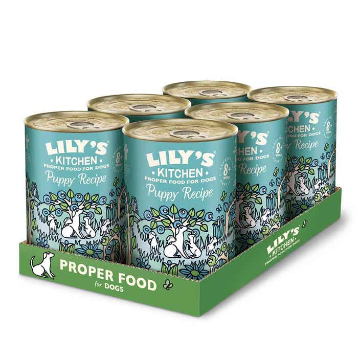 Lily's Kitchen Puppy Recipe Turkey & Duck - 6x400g Cans