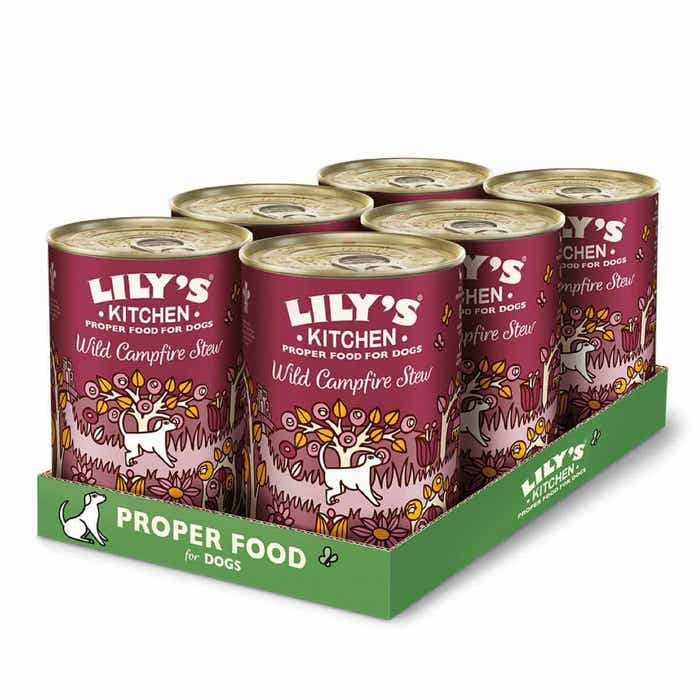 Lily's Kitchen Wild Campfire Stew for Dogs - 6x400g Cans