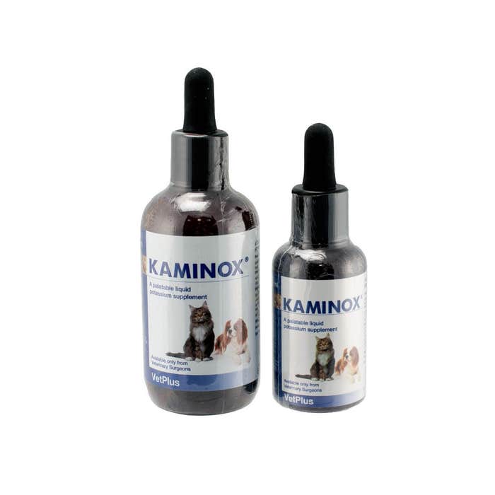 Kaminox Potassium Renal Supplement Liquid for Cats and Dogs