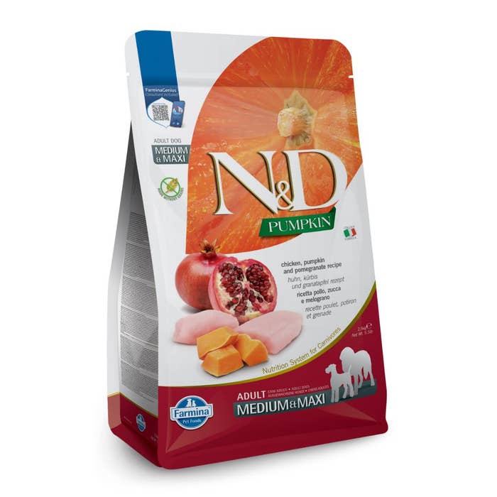 Farmina N&D Pumpkin Med/Maxi Adult Dry Dog Food Chicken & Pomegranate | Animed