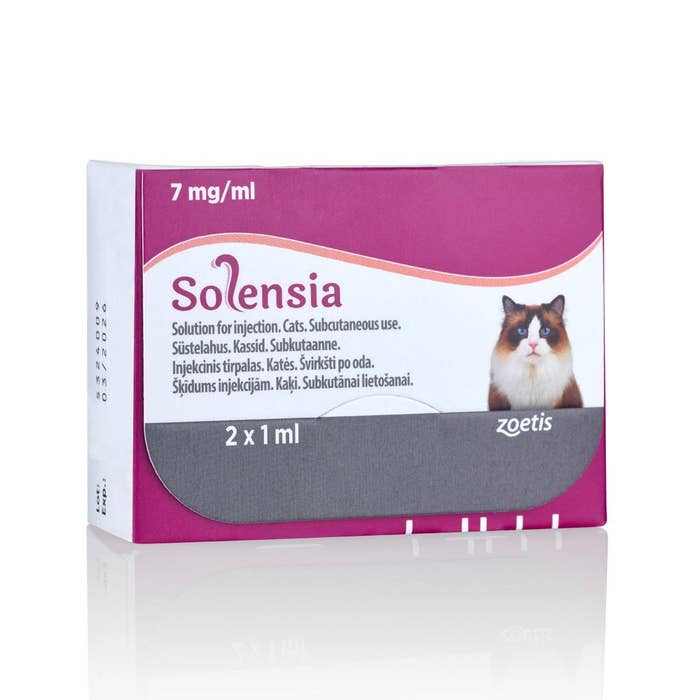 Solensia 7mg/ml Solution For Injection For Cats 2 x 1ml Vials