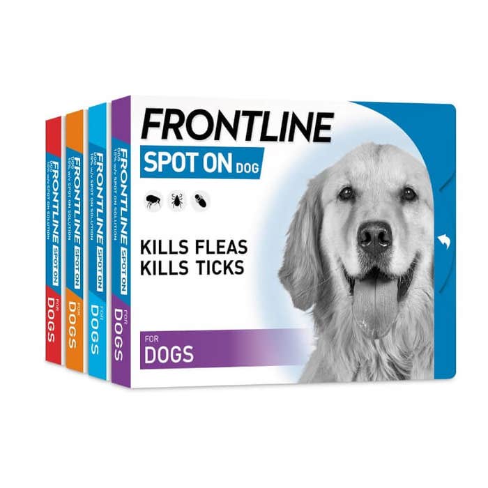 Frontline Spot On Flea and Tick Treatment Solution for Dogs