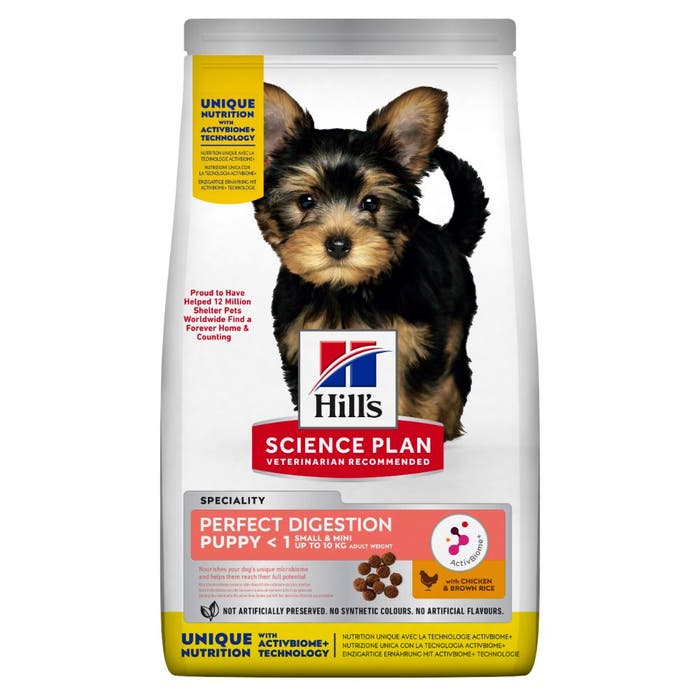 Hill's Science Plan Perfect Digestion Small Breed Puppy - Dry Food Chicken and Rice
