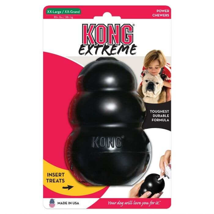 Kong Extreme Toy Black - Dog Treat Toy