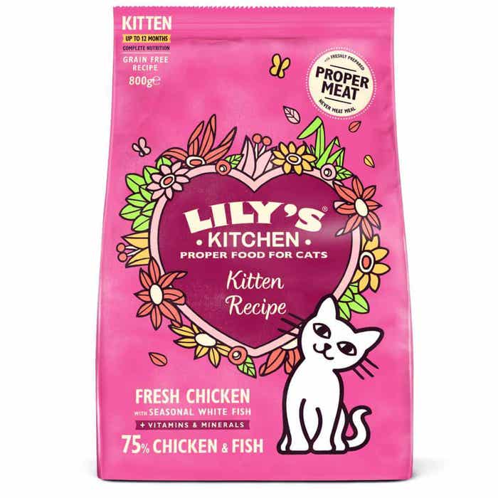 Lily's Kitchen Dry Kitten Food with Chicken and White Fish