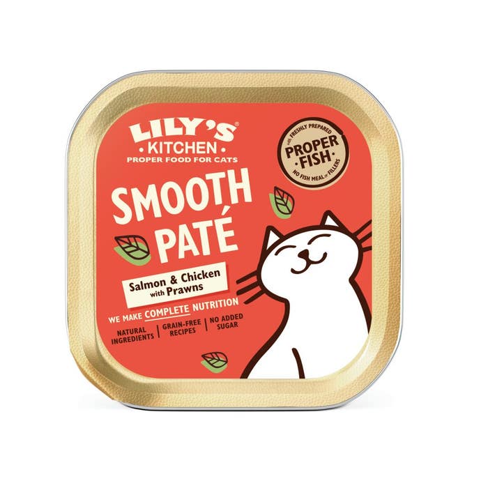 Lily's Kitchen Salmon and Chicken pate for Cats 85g