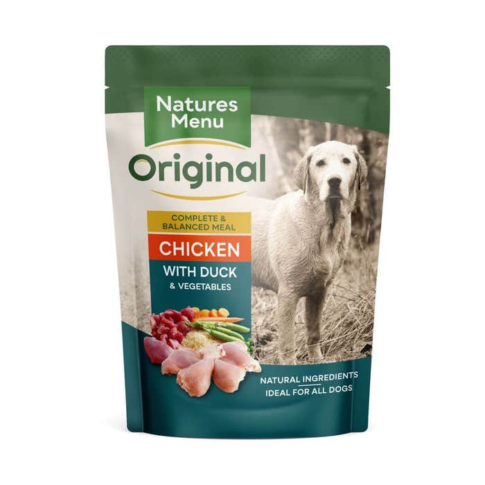 Natures Menu Wet Dog Food - Chicken & Duck 8x300g Pouches