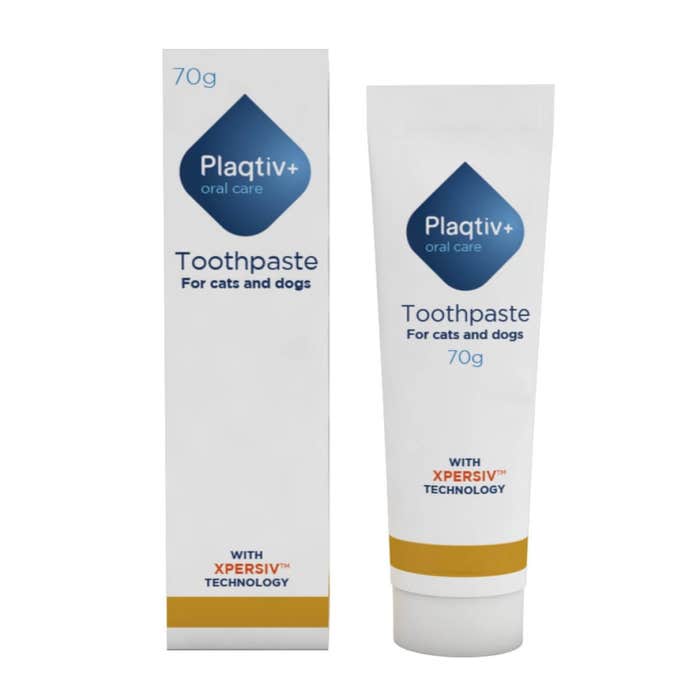 Plaqtiv+ Oral Care Toothpaste for Cats and Dogs 70g