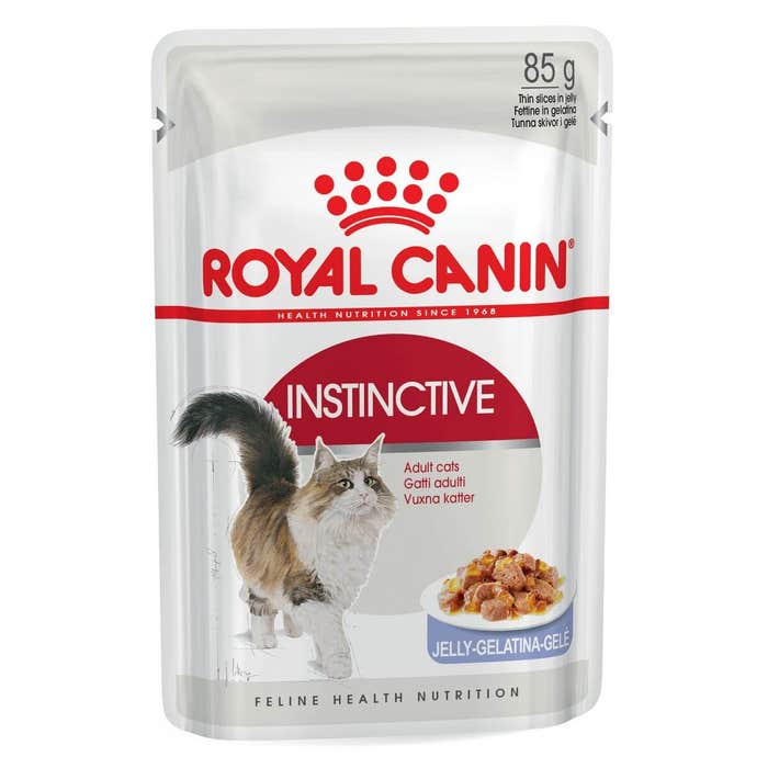 Royal Canin Instinctive - Wet Cat Food in Jelly 12x85g Pouches