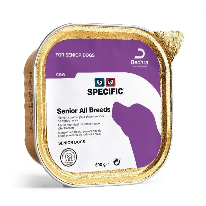 Specific CGW Senior All Breeds Wet Dog Food 6x300g Foils