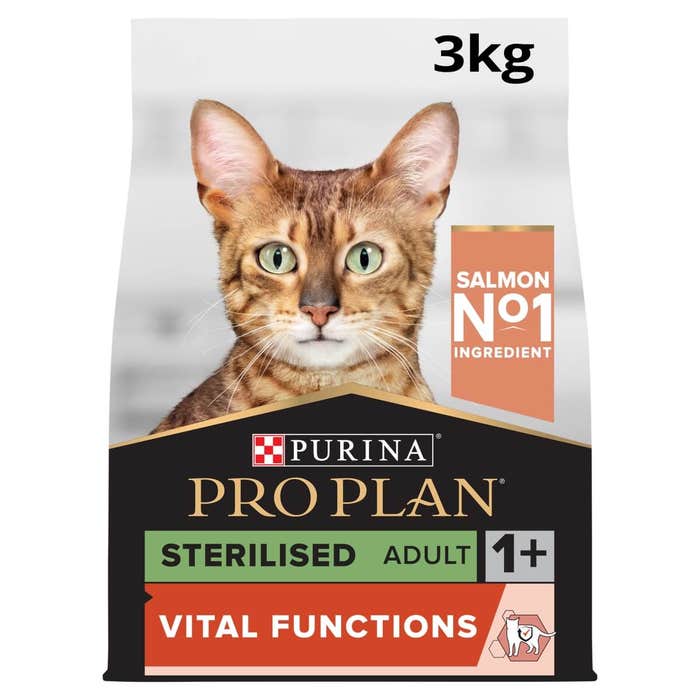 Purina Pro Plan Vital Functions Sterilised Adult Cat - Dry Food with Salmon