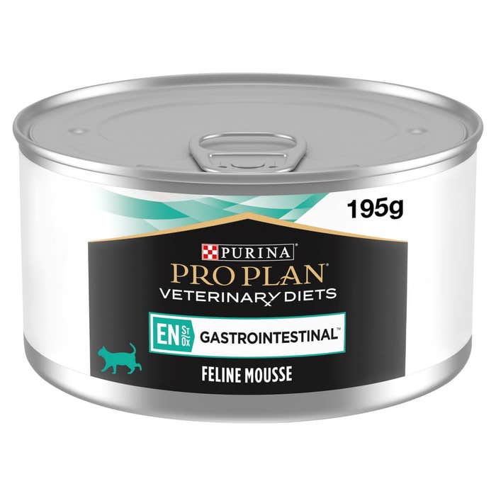 Purina Pro Plan Veterinary Diets EN Gastrointestinal Kitten & Adult Cat - Wet Food 24x195g Mousse