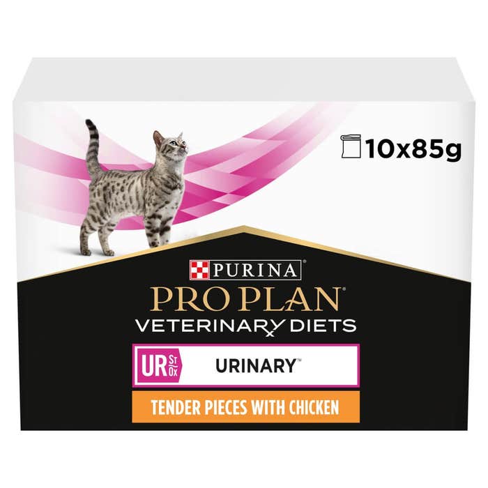 Purina Pro Plan Veterinary Diets UR Urinary - Wet Cat Food 10x85g Pouches