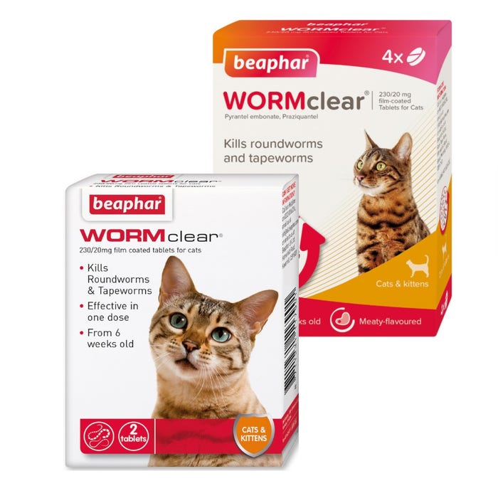 Beaphar WORMclear Worming Tablets for Cats | Animed