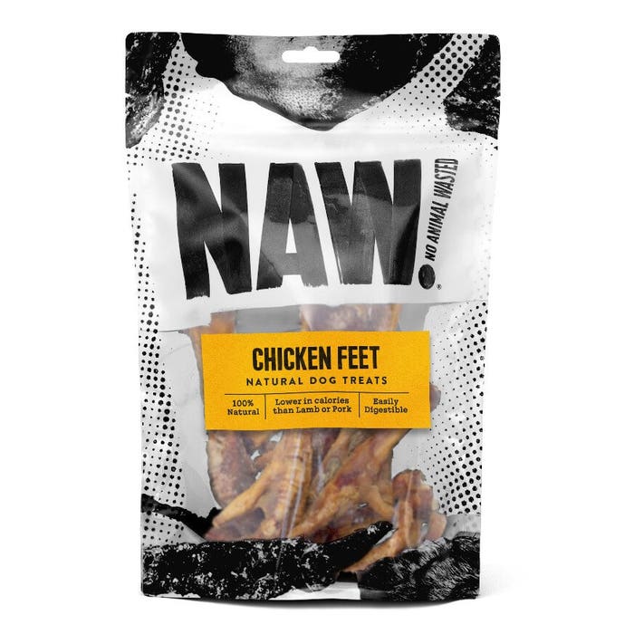 NAW Chicken Feet Dog Treats - 250g