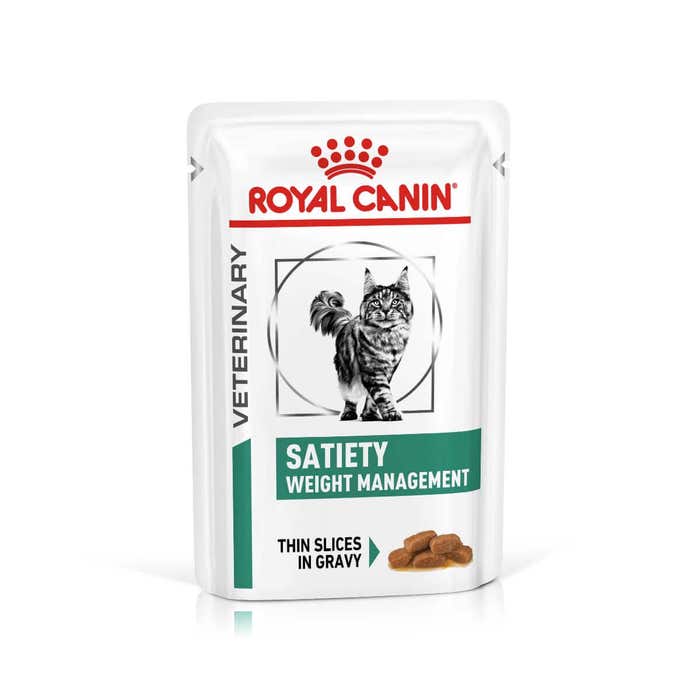 Royal Canin Satiety Weight Management Cat Food in Gravy 48x85g